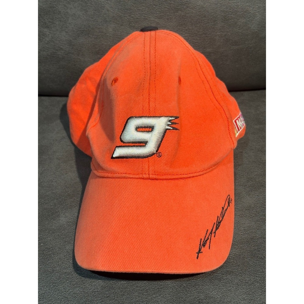 NASCAR Kasey Kahne 9 Orange Racing Hat‎ Adjustable Cotton Baseball Cap Mens OSFM